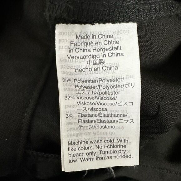 J. by J. Crew The Perfect Work Pant Black size 12 - Picture 7 of 9